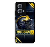 michigan wolverines helmet Motorola Moto Edge 2024 Case OV6156