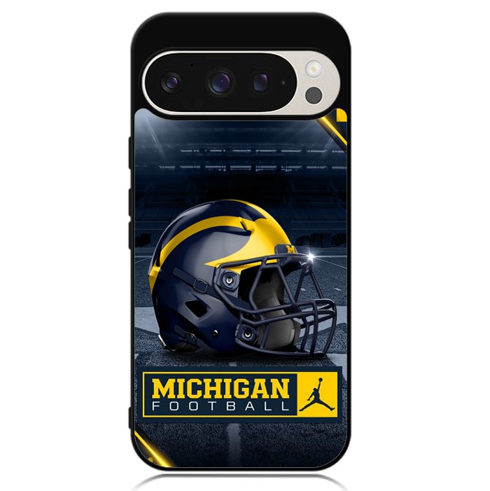 michigan wolverines helmet Google Pixel 9 | Pixel 9 Pro Case