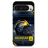 michigan wolverines helmet Google Pixel 9 | Pixel 9 Pro Case