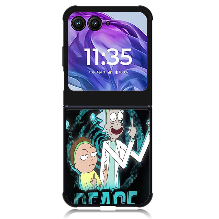 Rick And Morty Motorola Moto Razr Plus 2024 , Moto Razr+ 2024 Case OV1003