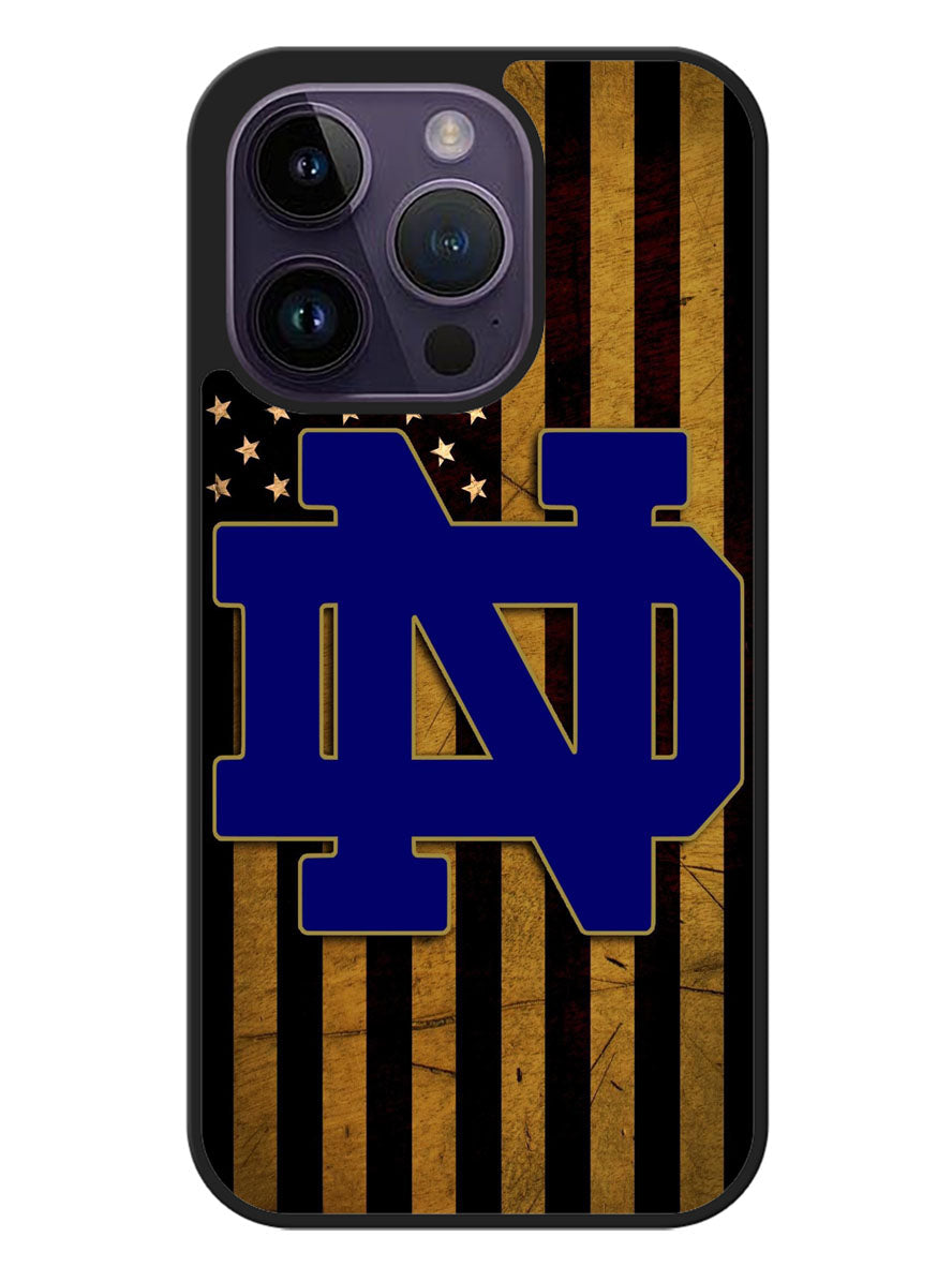 Notre Dame Fighting Irish 2nd iPhone 14 Pro Case