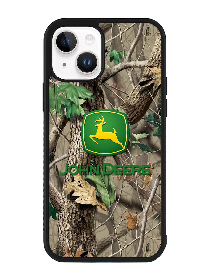 John Deere Camo Logo iPhone 15 Plus Case OV5302