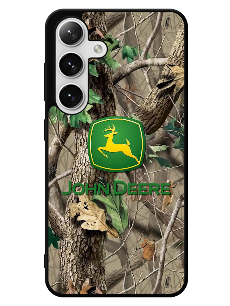John Deere Camo Logo Samsung Galaxy S25 5G Case
