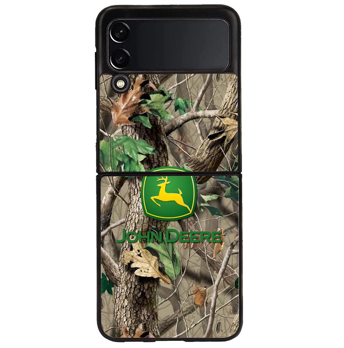 John Deere Camo Logo Samsung Galaxy Z Flip 4 5G 2022 Case