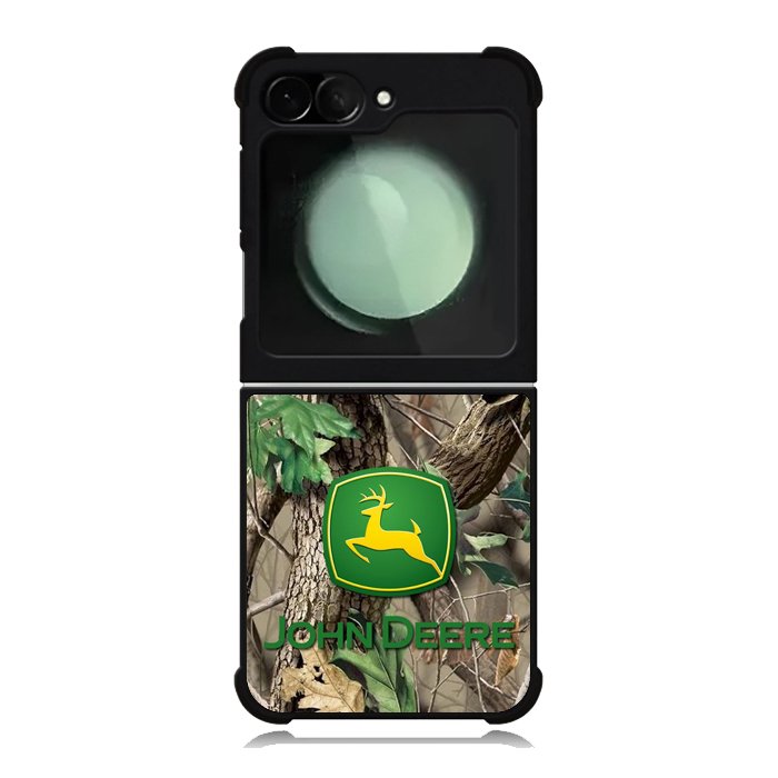 John Deere Camo Logo Samsung Galaxy Z Flip 6 Case