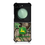 John Deere Camo Logo Samsung Galaxy Z Flip 6 Case