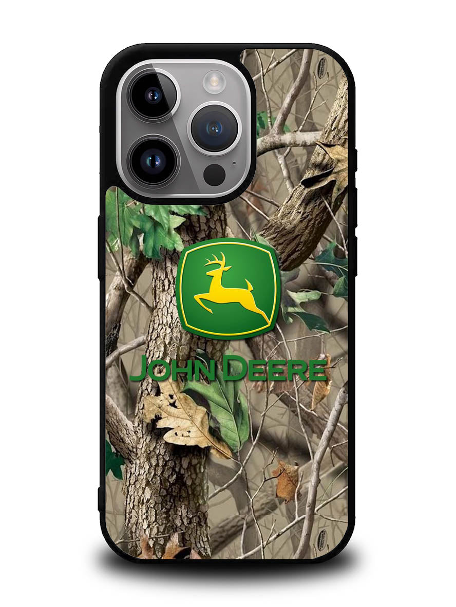 John Deere Camo Logo iPhone 15 Pro Case
