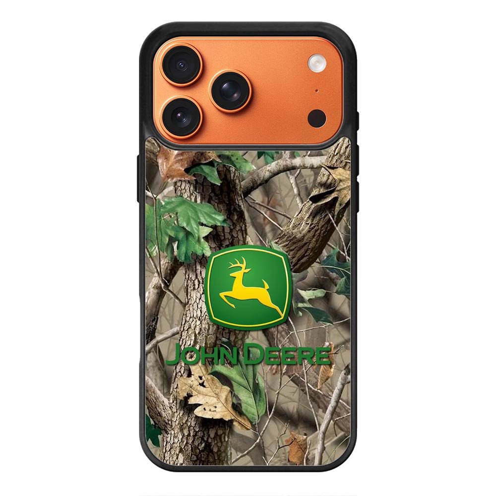 John Deere Camo Logo iPhone 17 Pro Case