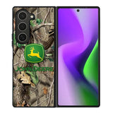 John Deere Camo Logo Samsung Galaxy Z Fold 6 Case