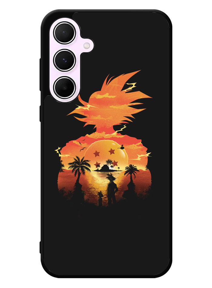 Dragon Ball Sunset Samsung Galaxy A35 5G Case