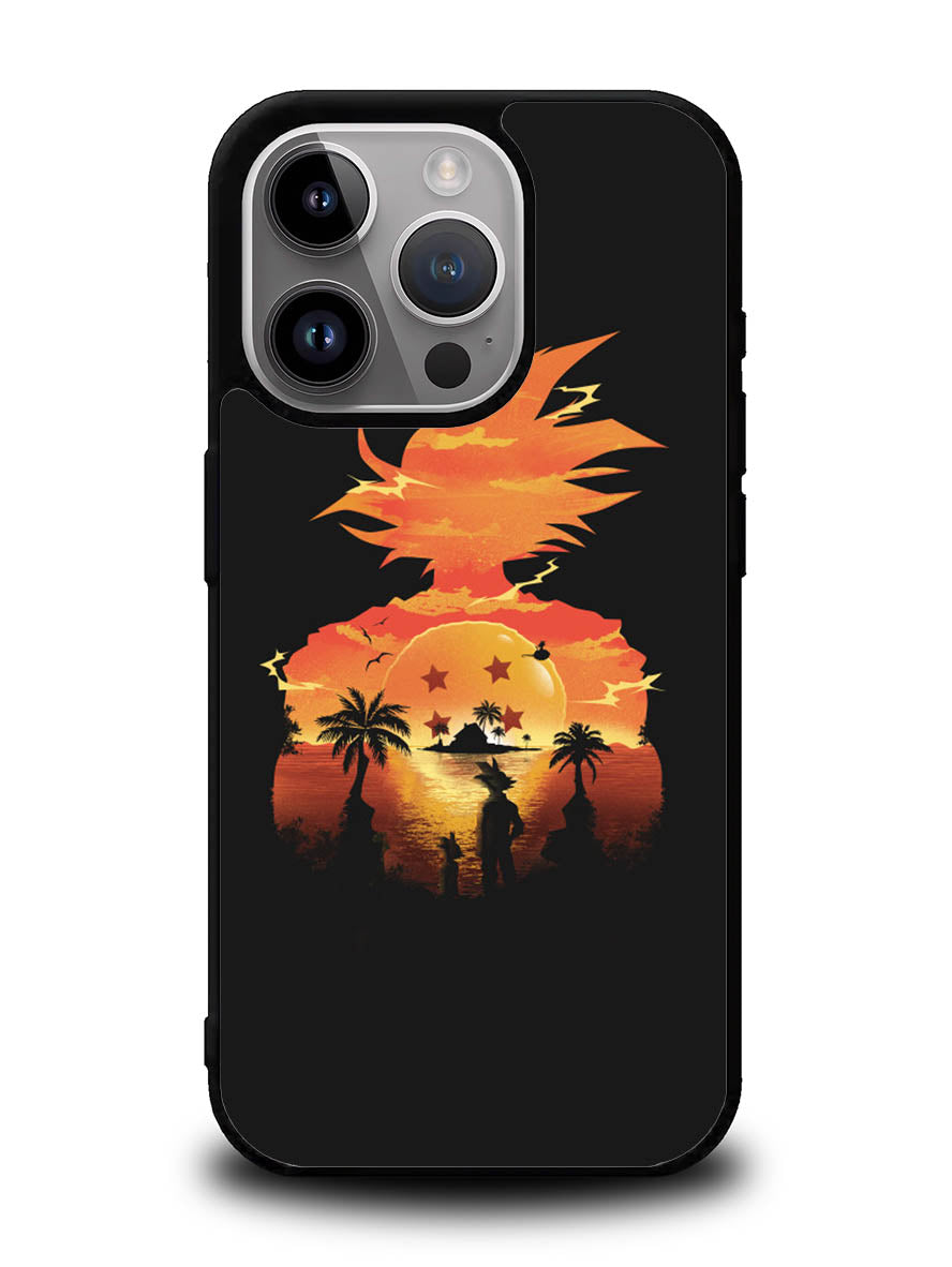 Dragon Ball Sunset iPhone 15 Pro Case