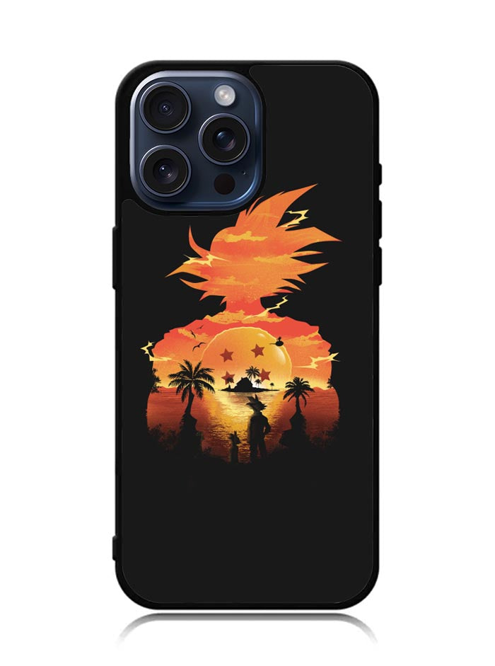 Dragon Ball Sunset iPhone 15 Pro Case OV4753