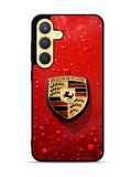 Porsche Logo Red Samsung Galaxy S25 Plus 5G , Samsung Galaxy S25+ 5G Case OV1035