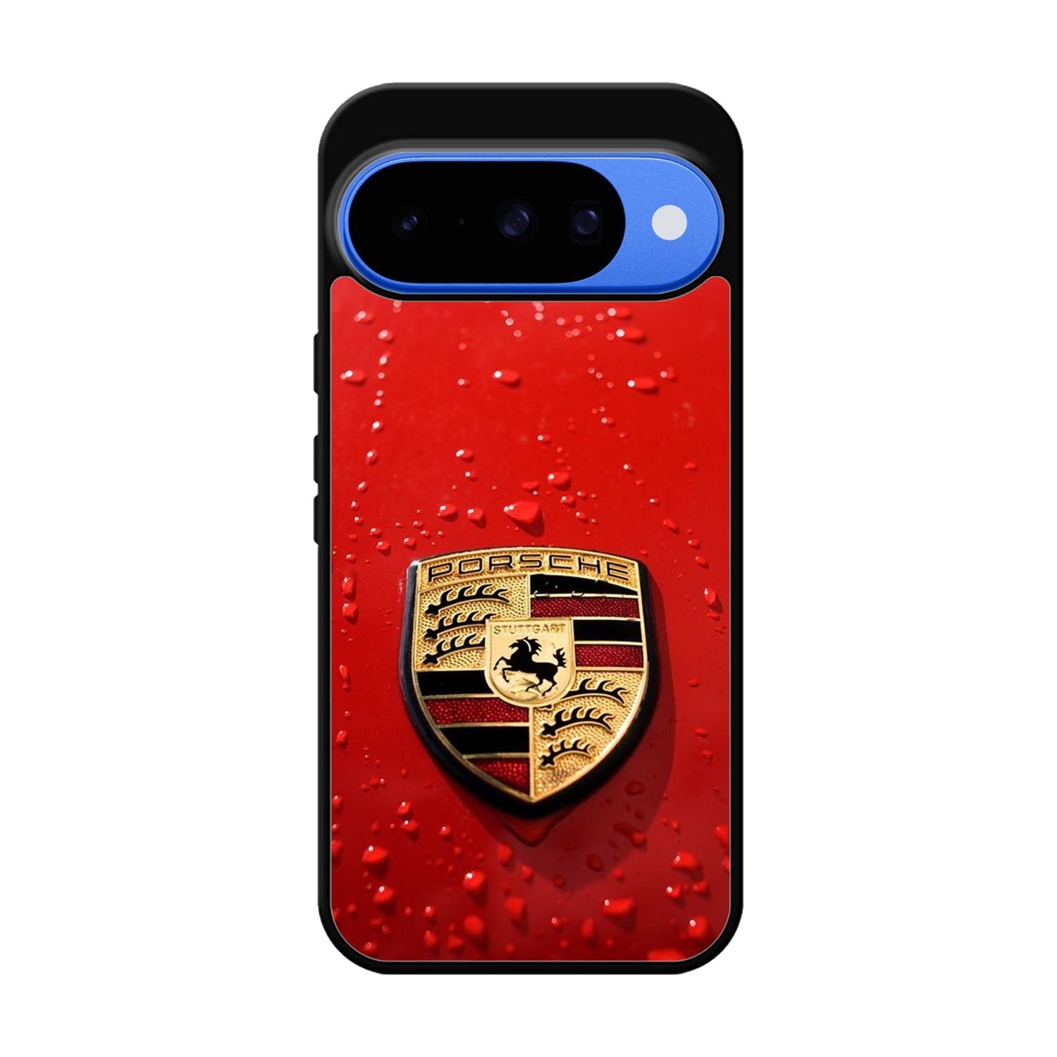 Porsche Logo Red Google Pixel 10 Case QC1035