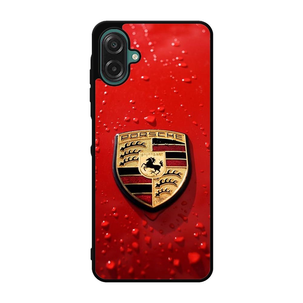 Porsche Logo Red Samsung Galaxy A07 Case QC1035