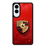 Porsche Logo Red Samsung Galaxy S25 Edge 5G Case OV1035
