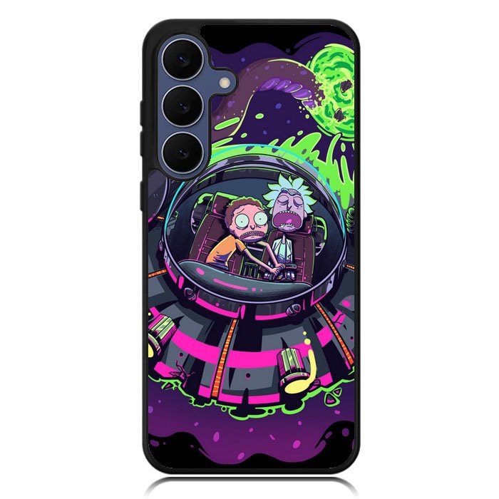 Rick And Morty Samsung Galaxy S25 FE Case OV1037