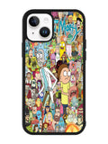 Rick and Morty iPhone 14 Case QC1043