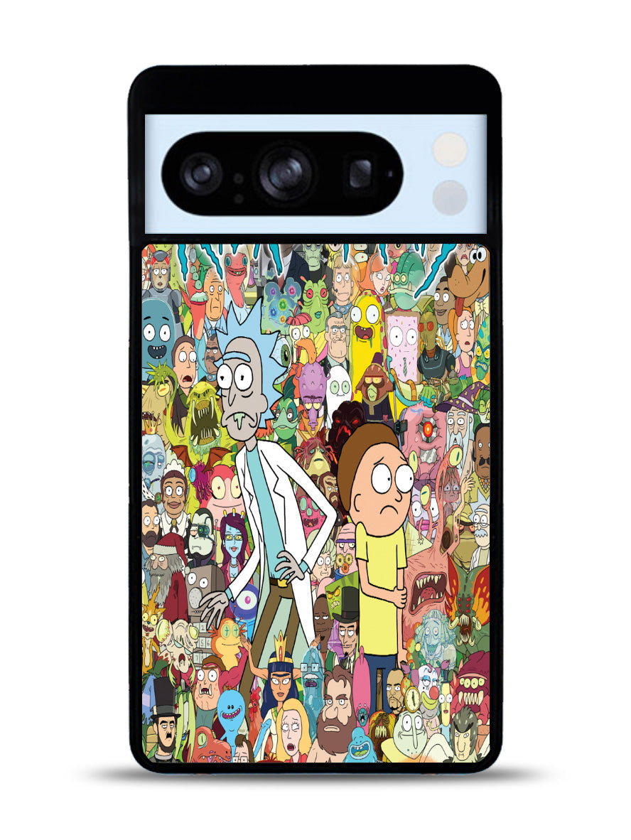 Rick and Morty Google Pixel 8 Pro Case QC1043