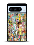 Rick and Morty Google Pixel 8 Pro Case QC1043