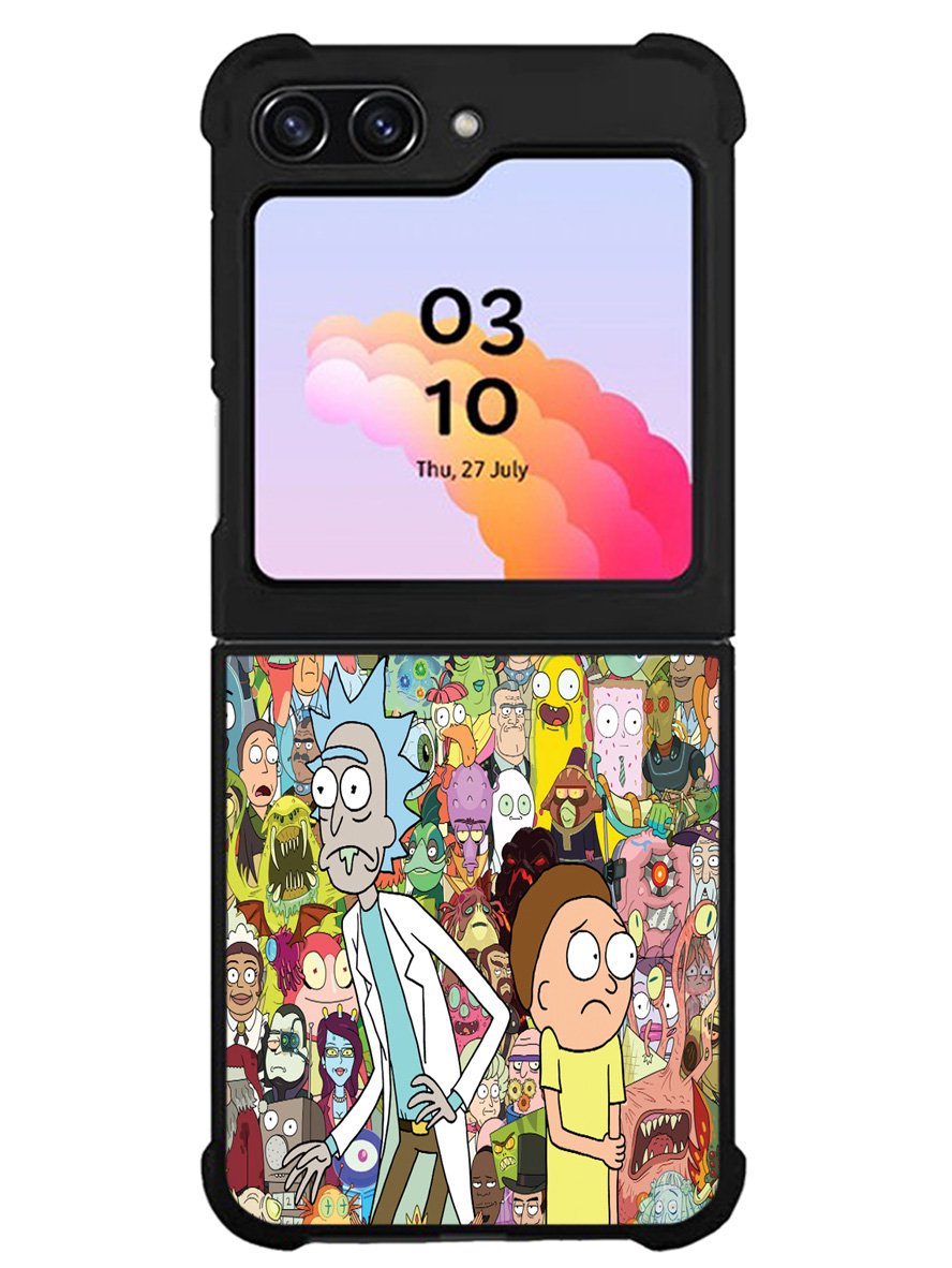 Rick and Morty Samsung Galaxy Z Flip 5 5G 2023 Case OV1043