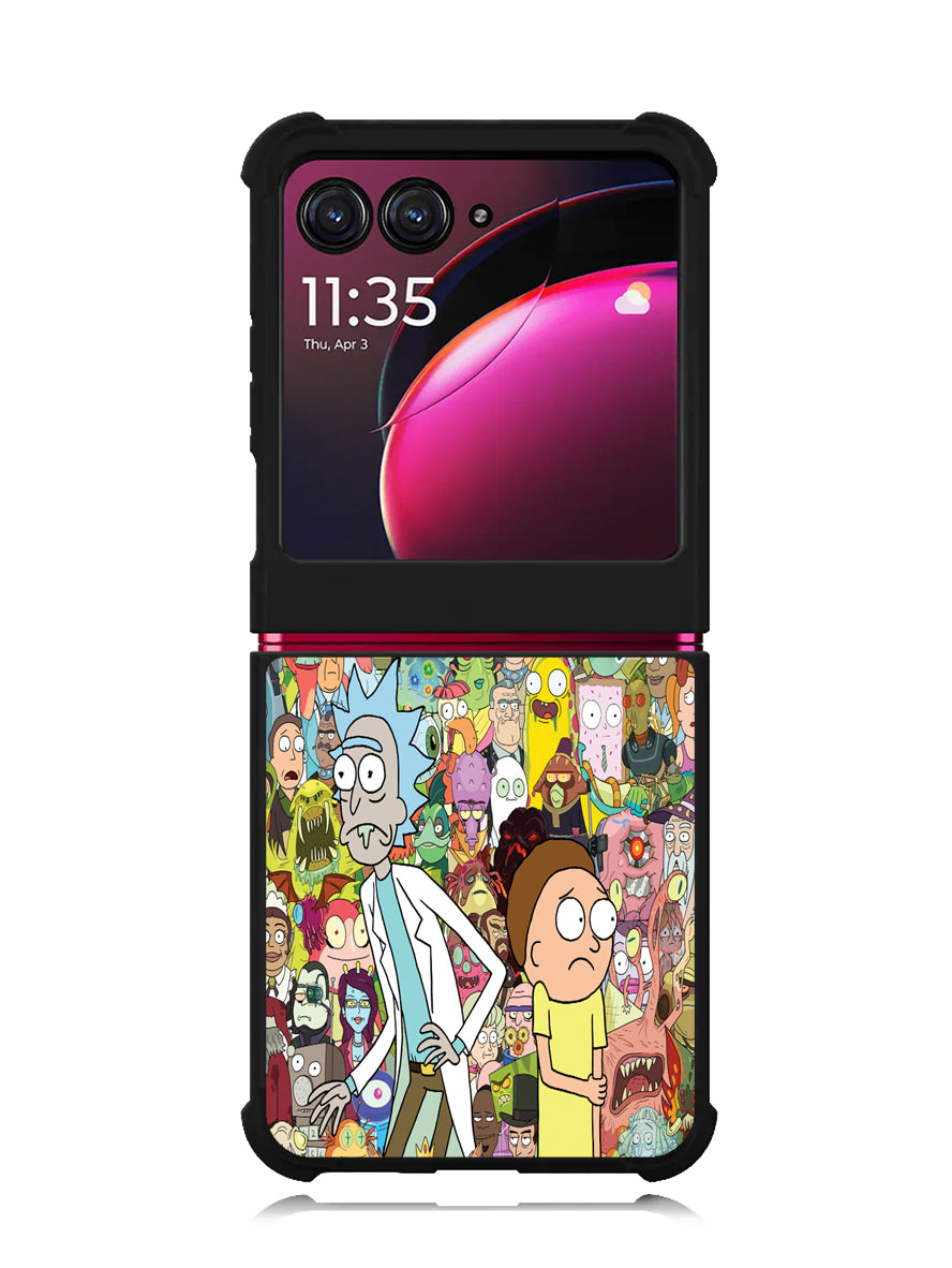 Rick and Morty Motorola Moto Razr Plus 2023 , Moto Razr+ 2023 Case OV1043