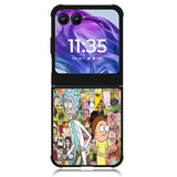 Rick and Morty Motorola Moto Razr Plus 2024 , Moto Razr+ 2024 Case OV1043