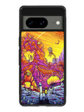 Rick And Morty World Full Colour Google Pixel 8 Case QC1044