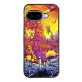 Rick And Morty World Full Colour Google Pixel 10A Case OV1044