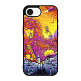 Rick And Morty World Full Colour iPhone 17e Case OV1044
