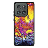 Rick And Morty World Full Colour Motorola Moto Edge 2025 Case QC1044