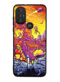 Rick And Morty World Full Colour Motorola Moto G Pure 2021 , Moto G Power 2022 Case OV1044