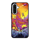 Rick And Morty World Full Colour Samsung Galaxy A56 5G Case RC1044