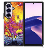 Rick And Morty World Full Colour Samsung Galaxy Z Fold 7 Case OV1044