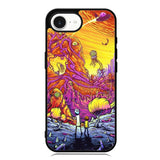 Rick And Morty World Full Colour iPhone 16e Case OV1044