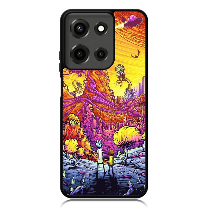 Rick And Morty World Full Colour Motorola Moto G 5G 2025 Case OV1044
