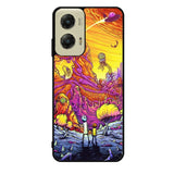 Rick And Morty World Full Colour Motorola Moto G Stylus 5G 2024 Case OV1044