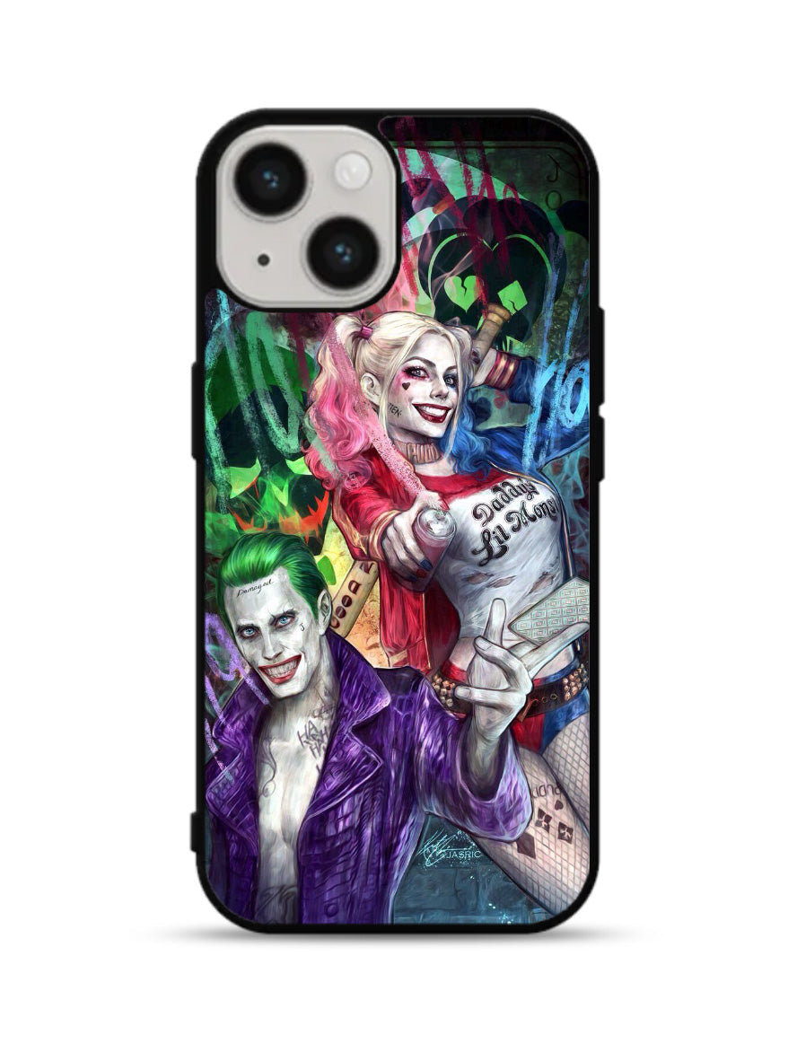 Harley Quinn And The Joker iPhone 15 Plus Case