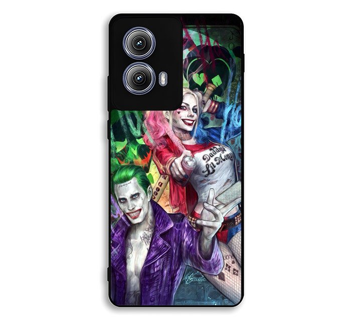 Harley Quinn And The Joker Motorola Moto Edge 2024 Case OV0325