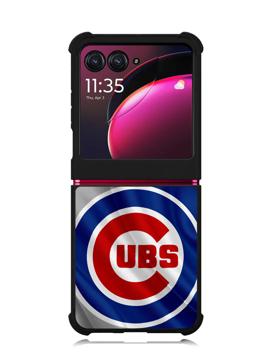 Chicago Cubs Logo 3rd Motorola Moto Razr Plus 2023 , Moto Razr+ 2023 Case