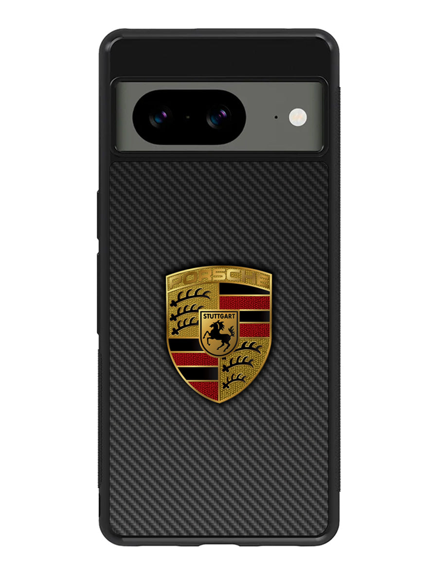 Porsche Badge Logo Google Pixel 8 Case QC1075