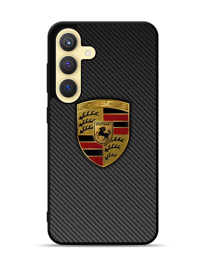 Porsche Badge Logo Samsung Galaxy S25 Plus 5G , Samsung Galaxy S25+ 5G Case OV1075