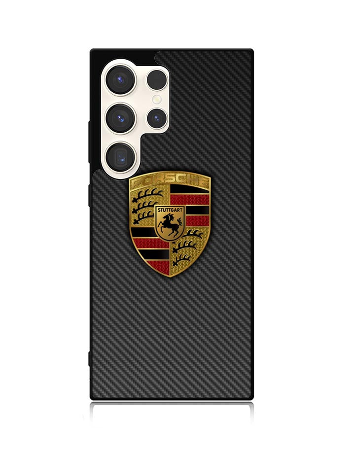 Porsche Badge Logo Samsung Galaxy S25 Ultra 5G Case QC1075