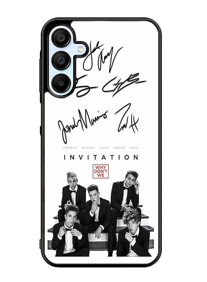 why dont we signatures Samsung Galaxy A35 5G Case OV1078
