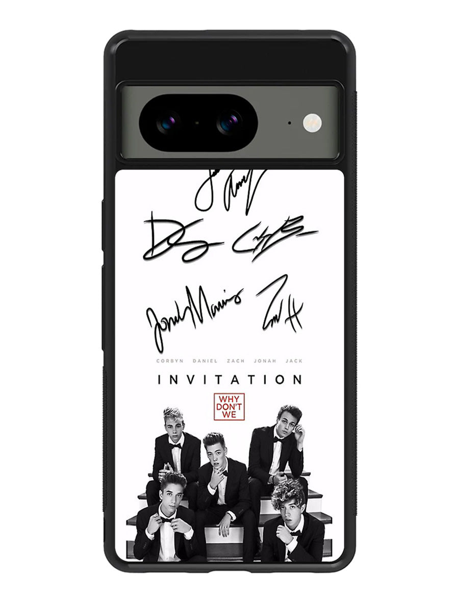 why dont we signatures Google Pixel 8A Case QC1078