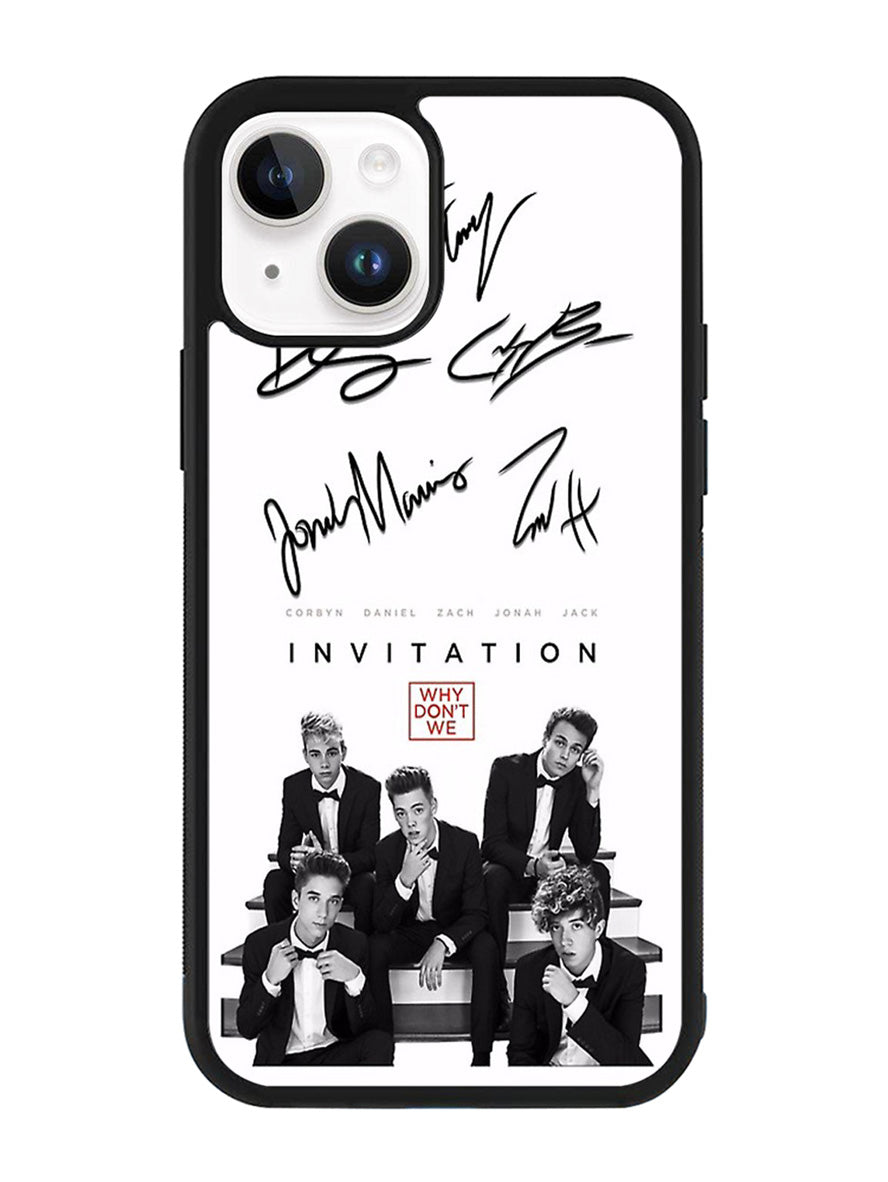 why dont we signatures iPhone 14 Plus Case QC1078