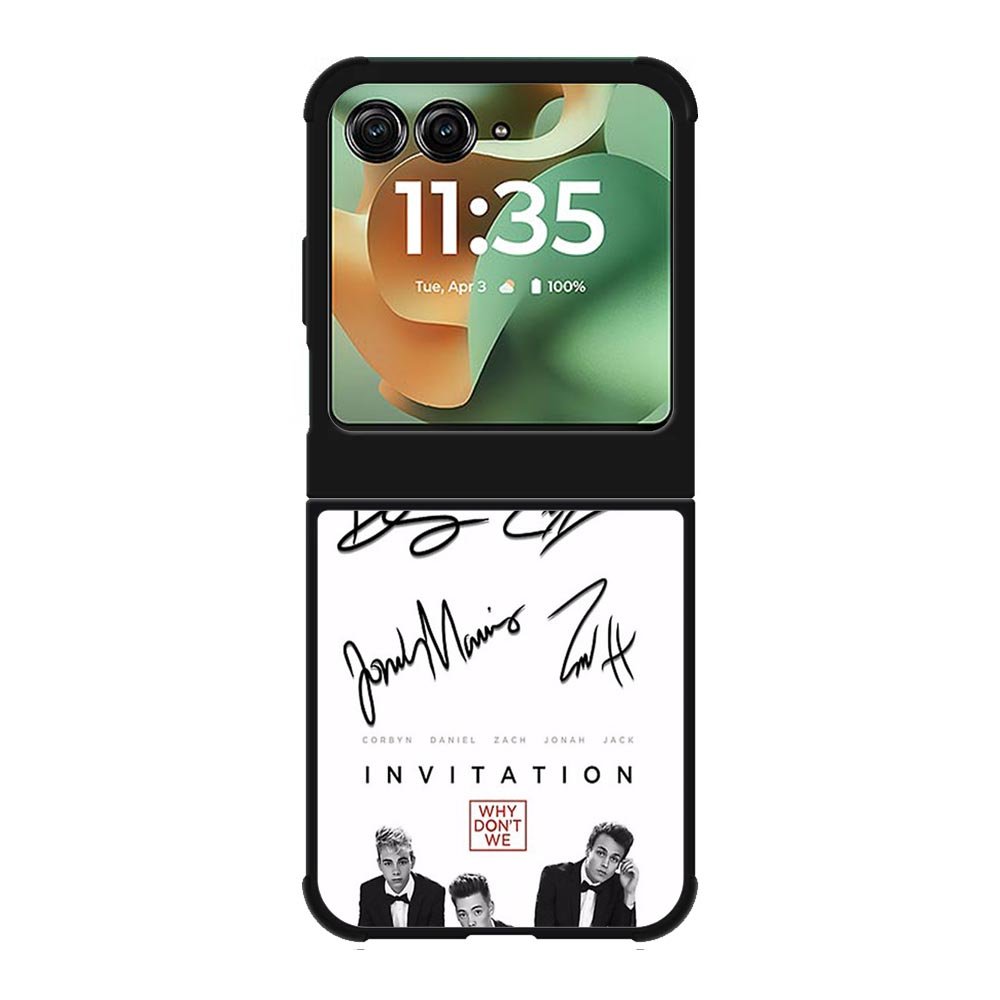 why dont we signatures Motorola Moto RAZR 2025 Case OV1078