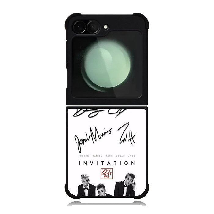 why dont we signatures Samsung Galaxy Z Flip 6 5G 2024 Case OV1078