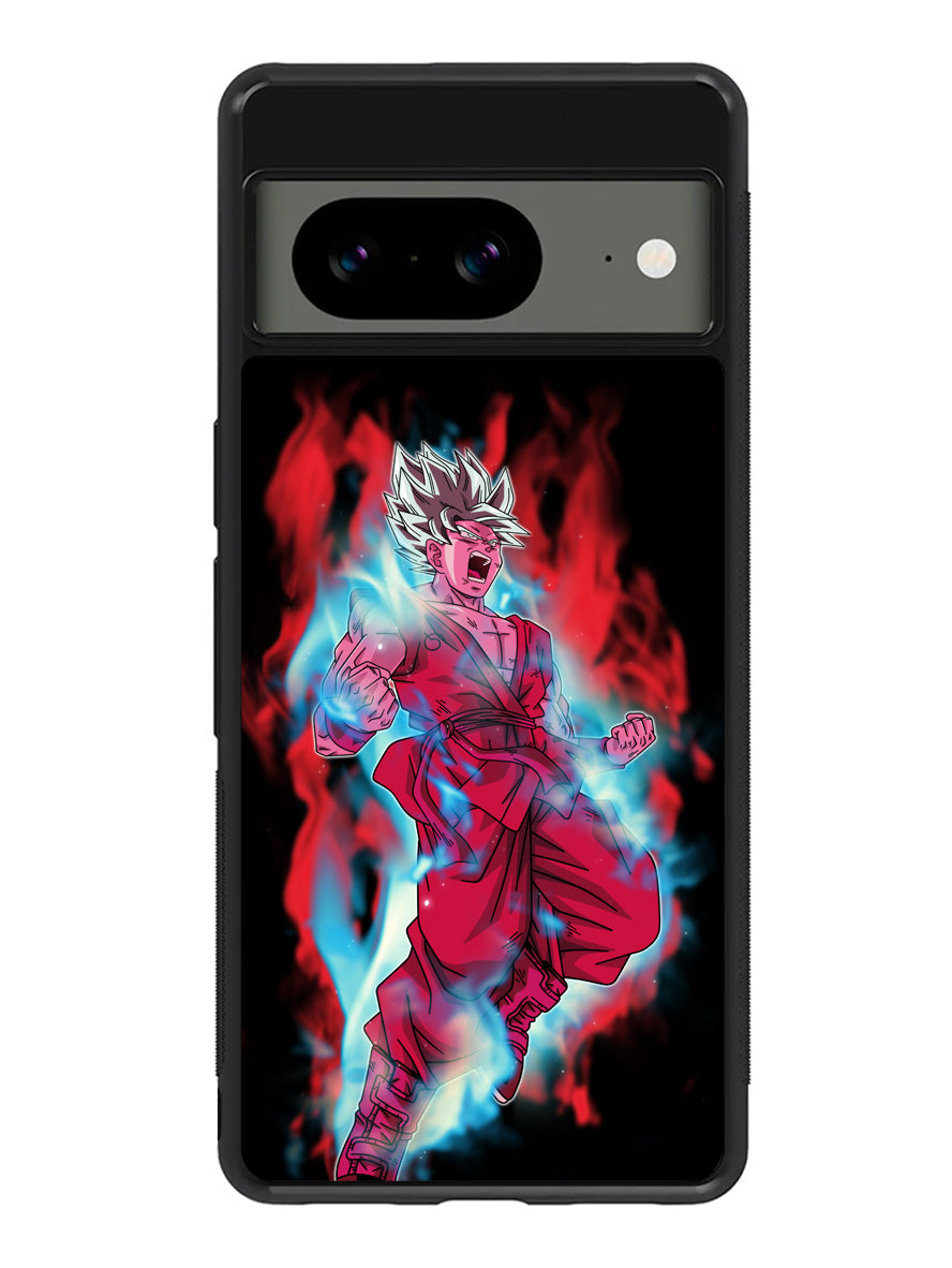 goku super saiyan blue kaioken x10 Google Pixel 8A Case QC1101