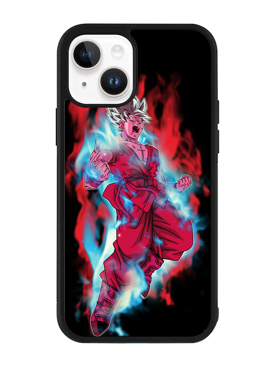 goku super saiyan blue kaioken x10 iPhone 14 Case QC1101